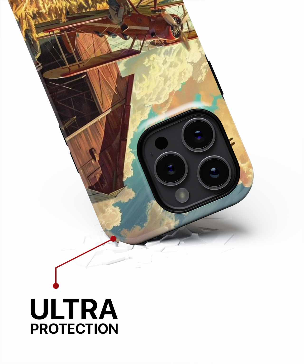 Skyward Harvesting Adventure iPhone case Case Cazify - Delivery Canada