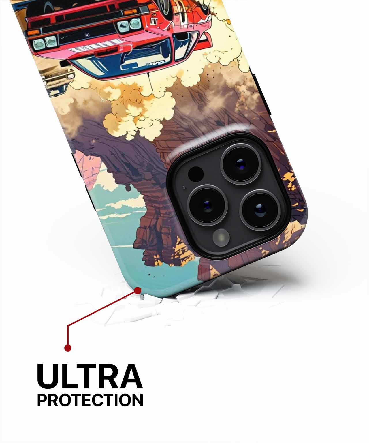 Speeding Through Desert Adventure iPhone case Case Cazify - Delivery Canada