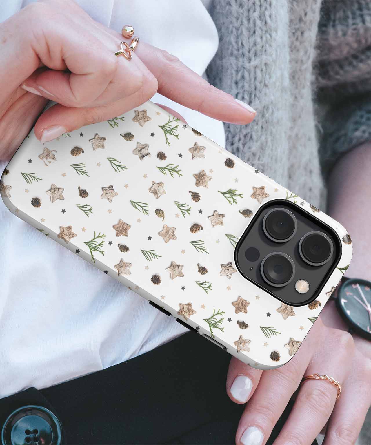 Starry Nature's Tiny Treasures iPhone case Case Cazify - Delivery Canada