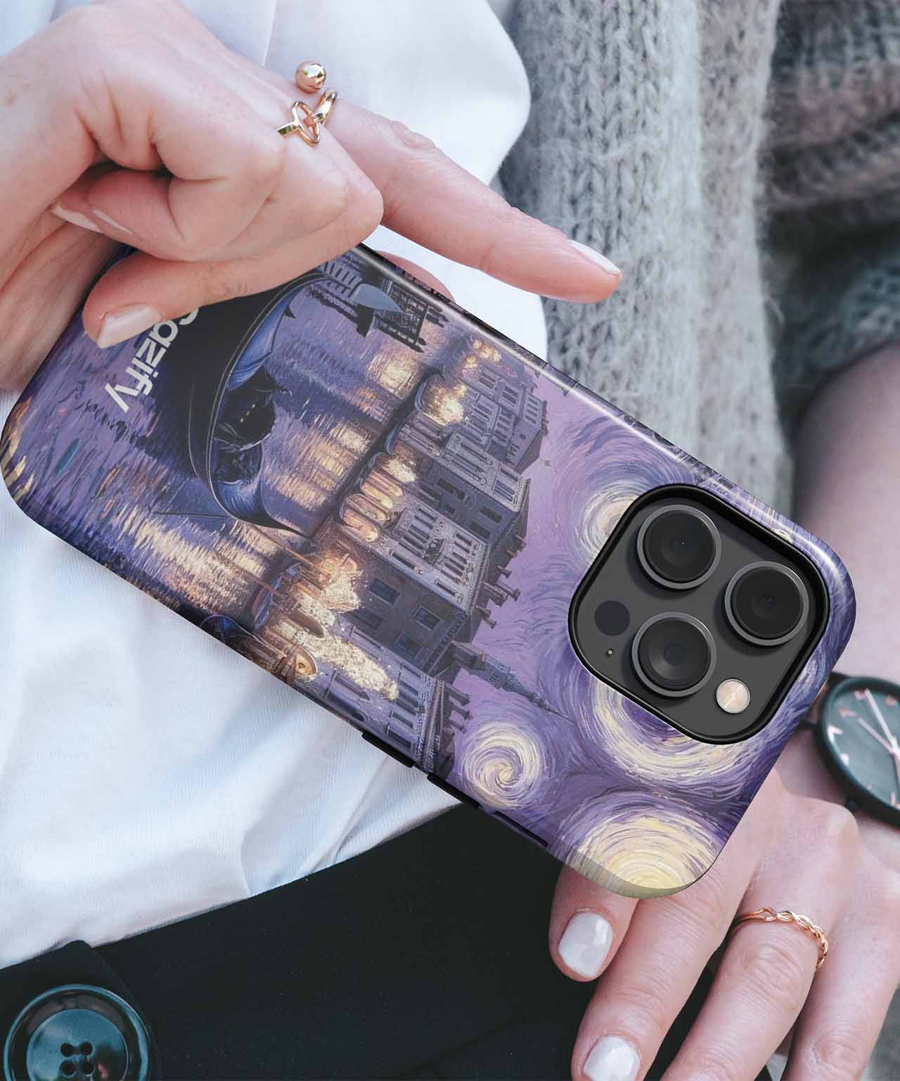 Starry Night in Enchanted Venice iPhone case Case Cazify - Delivery Canada
