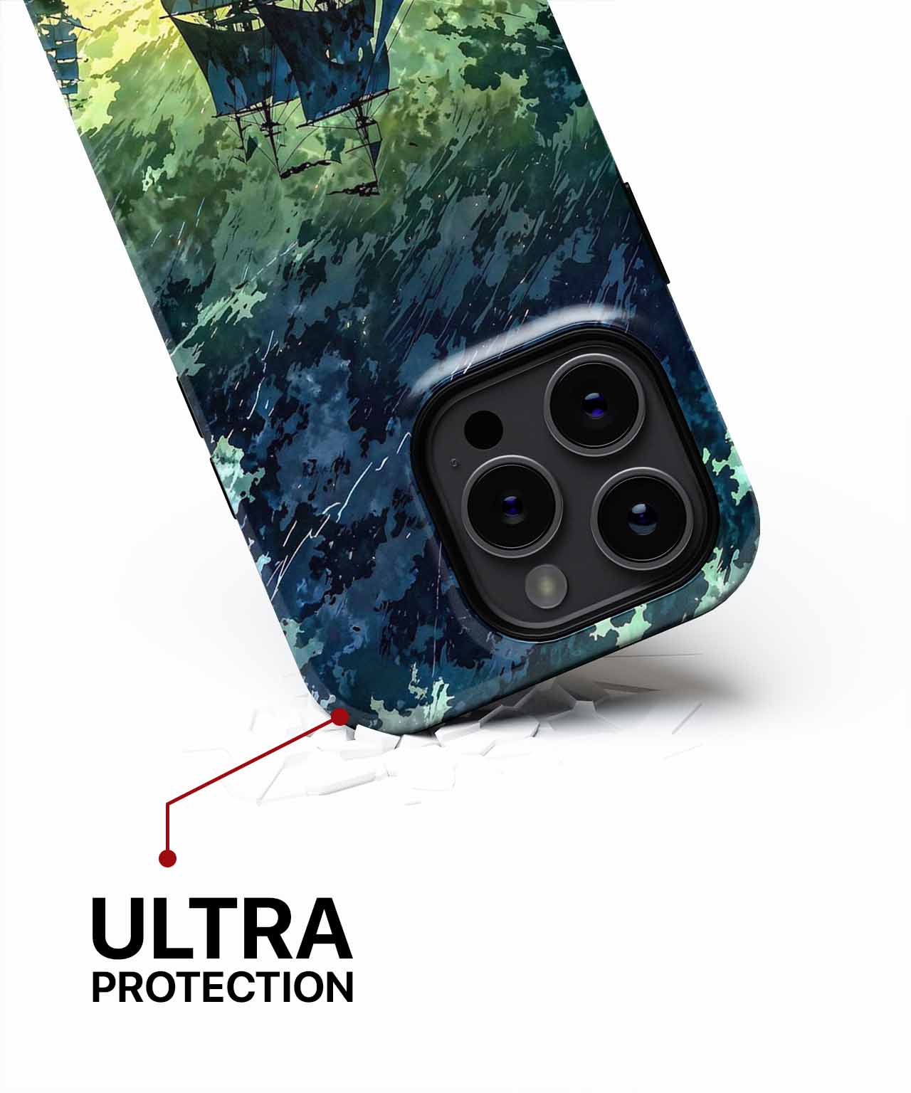 Stormy Seas Awaiting Adventure iPhone case Case Cazify - Delivery Canada