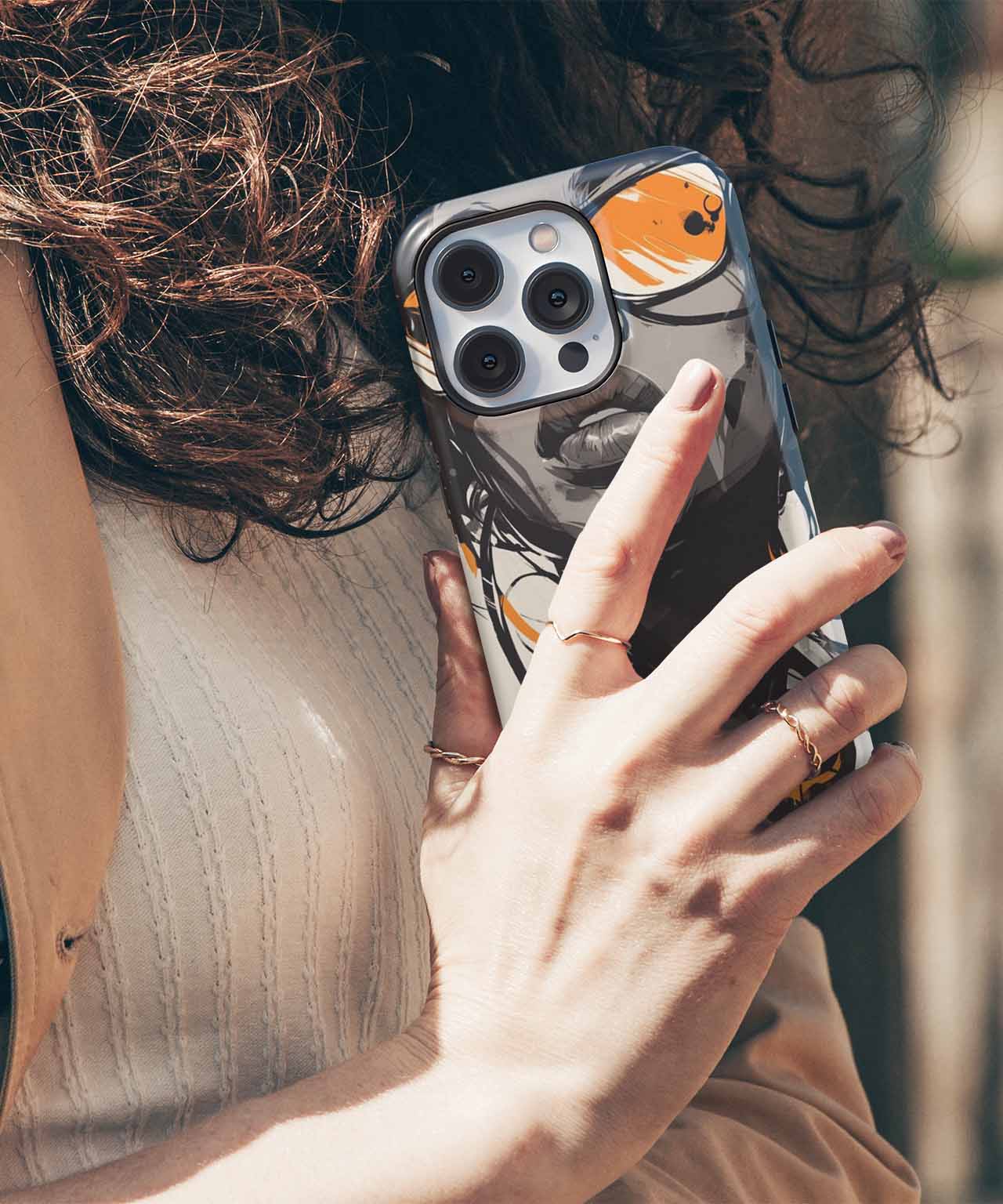 Stylish Sunglasses with Bold Attitude iPhone case Case Cazify - Delivery Canada