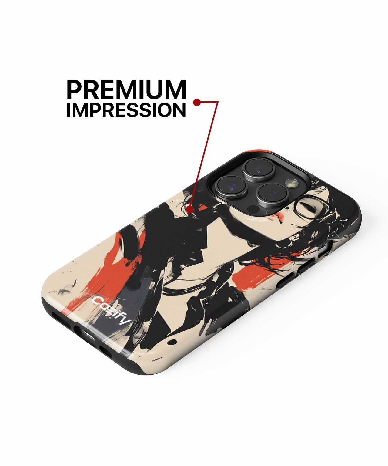 Stylish Urban Rebel With Attitude iPhone case Case Cazify - Delivery Canada
