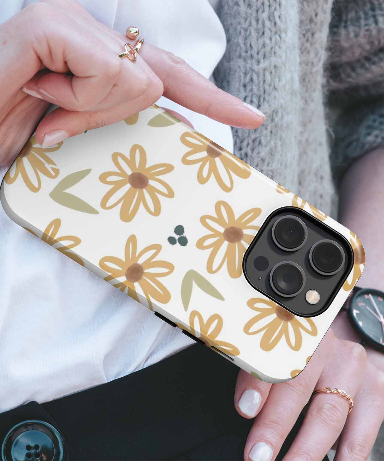 Sunny Daisies Dancing in the Breeze iPhone case Case Cazify - Delivery Canada