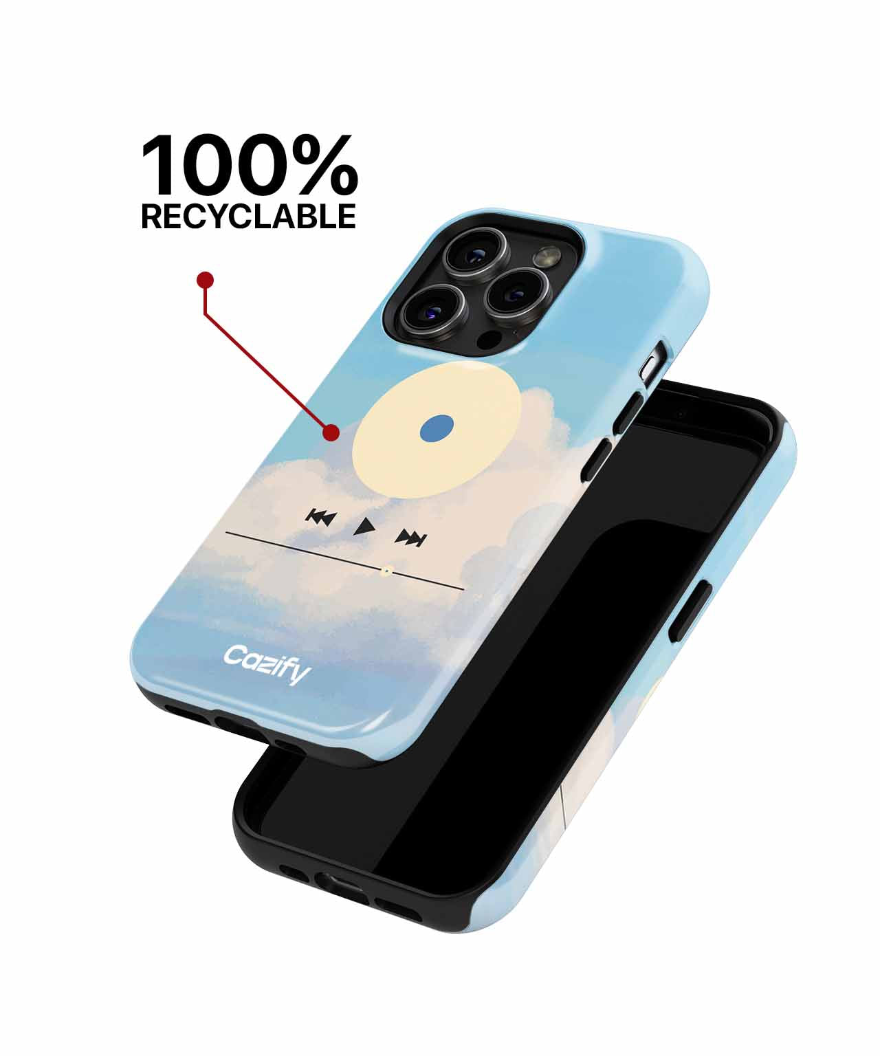 Sunny Daydreams in the Sky iPhone case Case Cazify - Delivery Canada