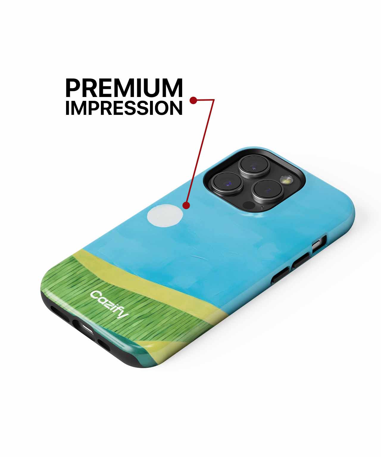 Sunny Fields and Bright Skies iPhone case Case Cazify - Delivery Canada