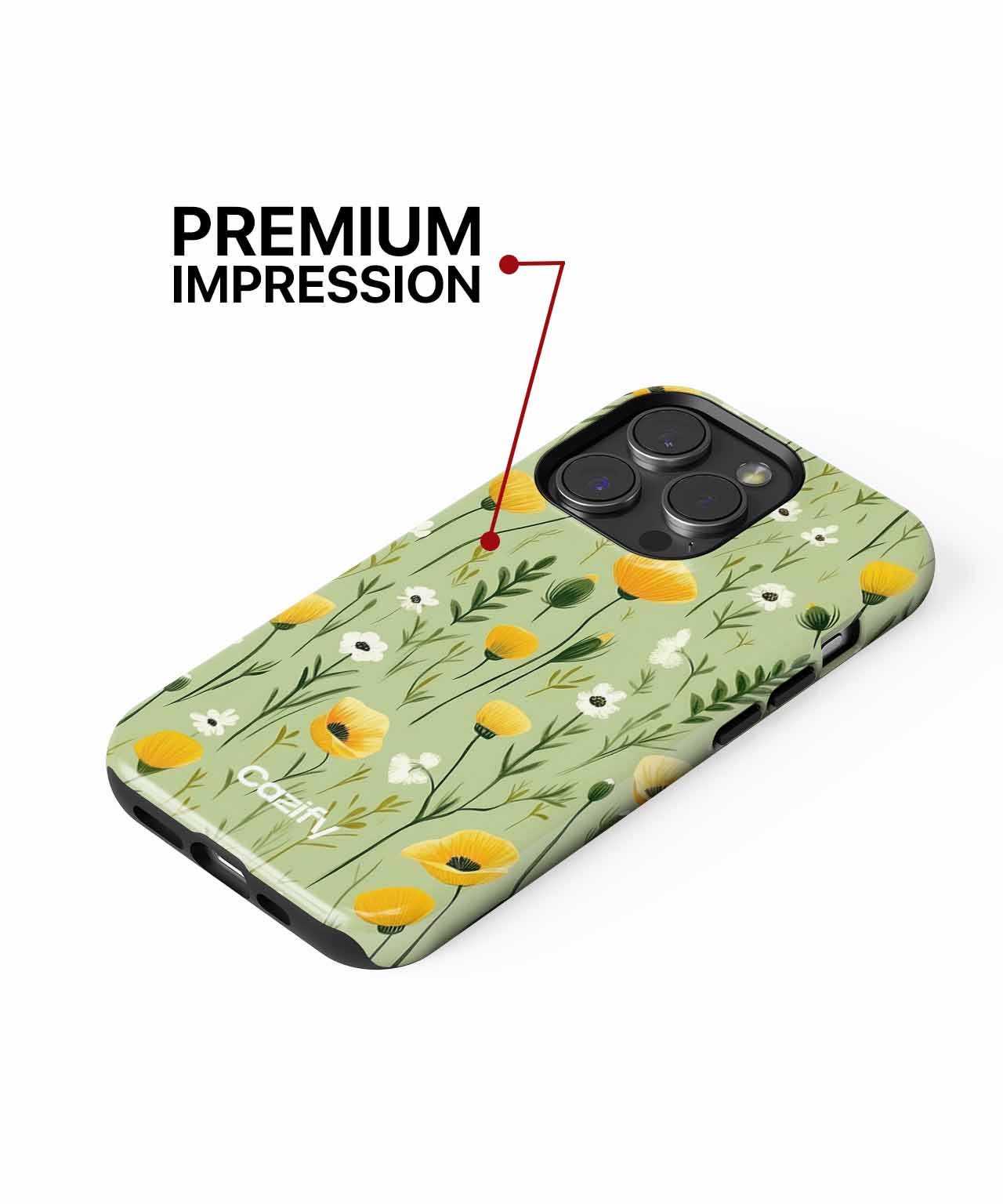 Sunny Floral Dance of Joy iPhone case Case Cazify - Delivery Canada