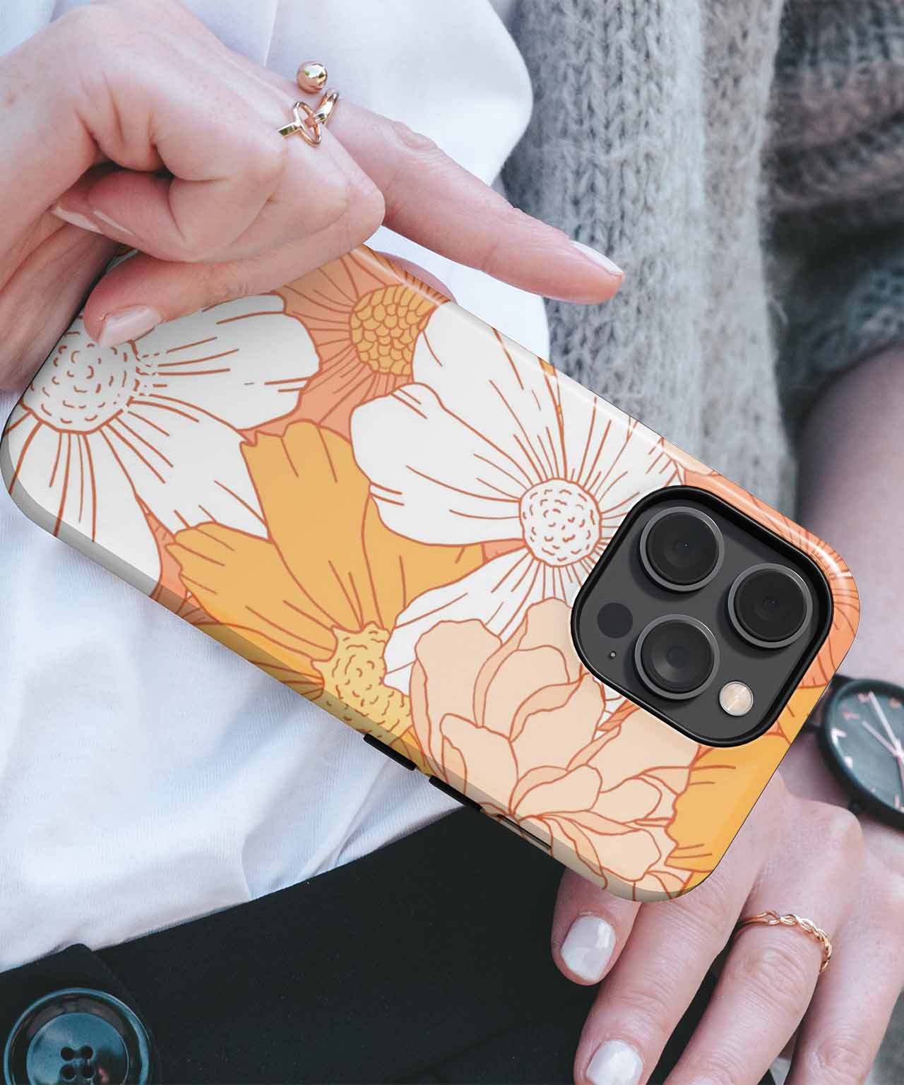 Sunny Floral Fiesta of Happiness iPhone case Case Cazify - Delivery Canada