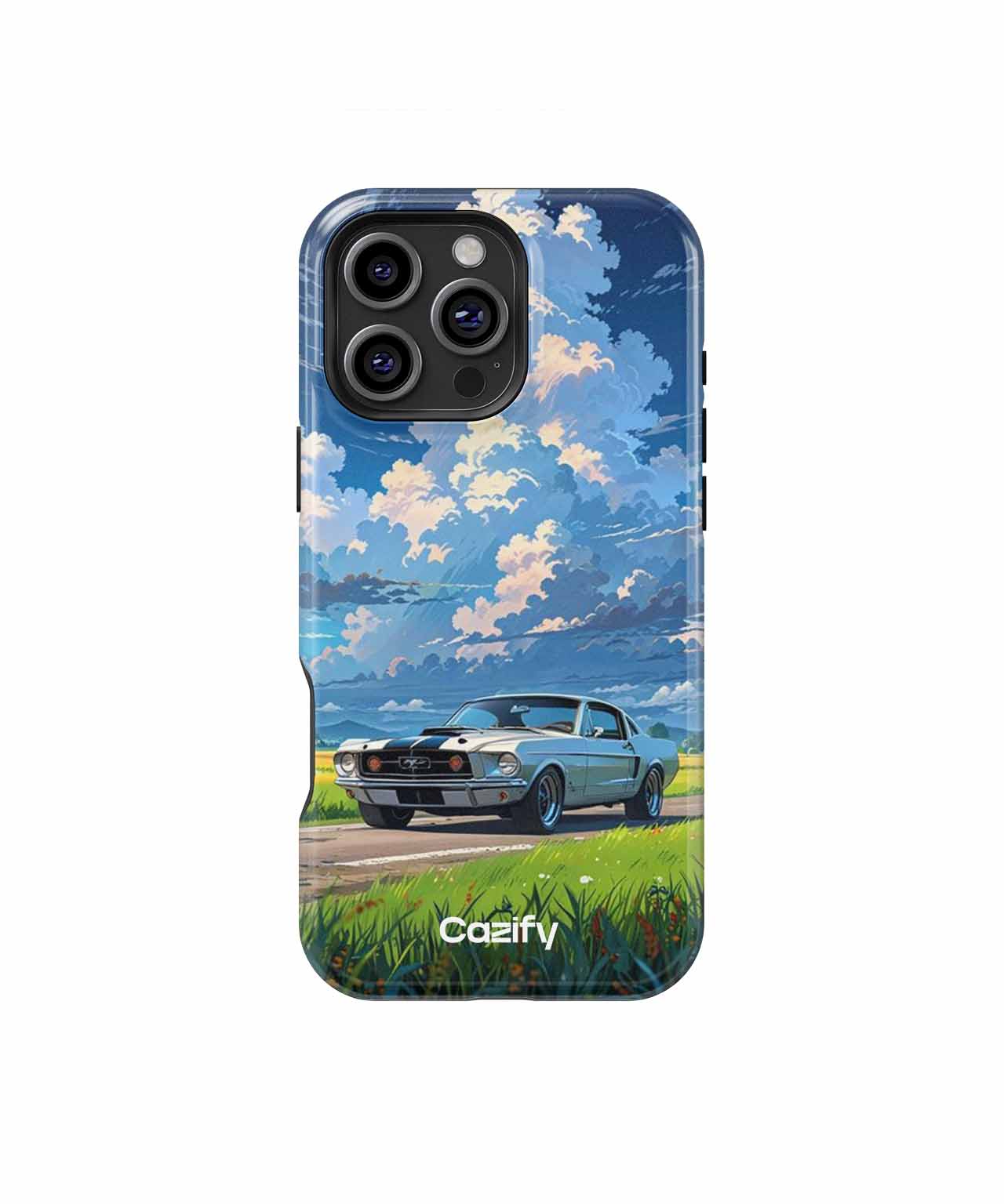 Sunny Road Trip with a Classic Ride iPhone case Case Cazify - Delivery Canada