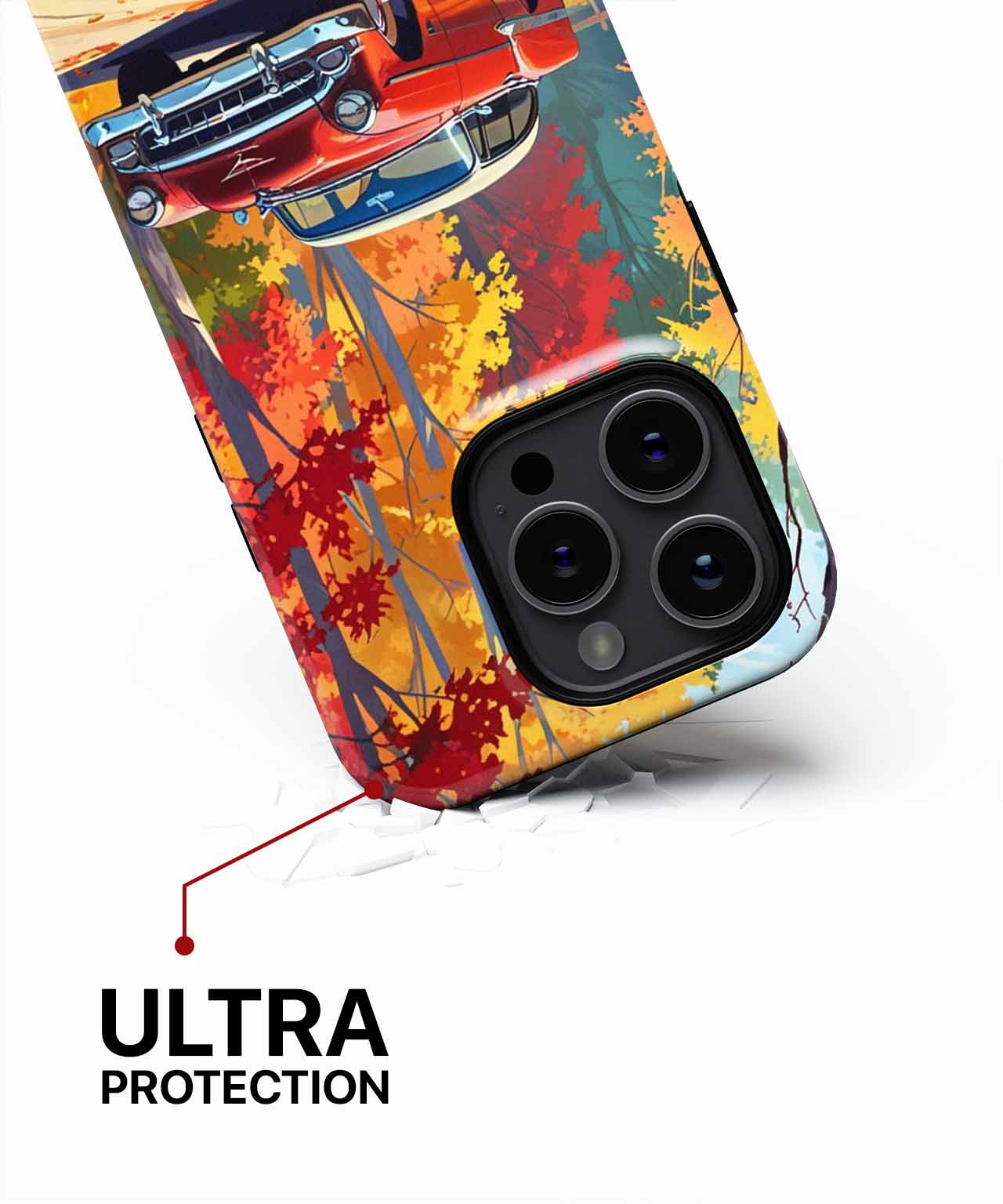 Sunny Vintage Road Trip Adventure iPhone case Case Cazify - Delivery Canada