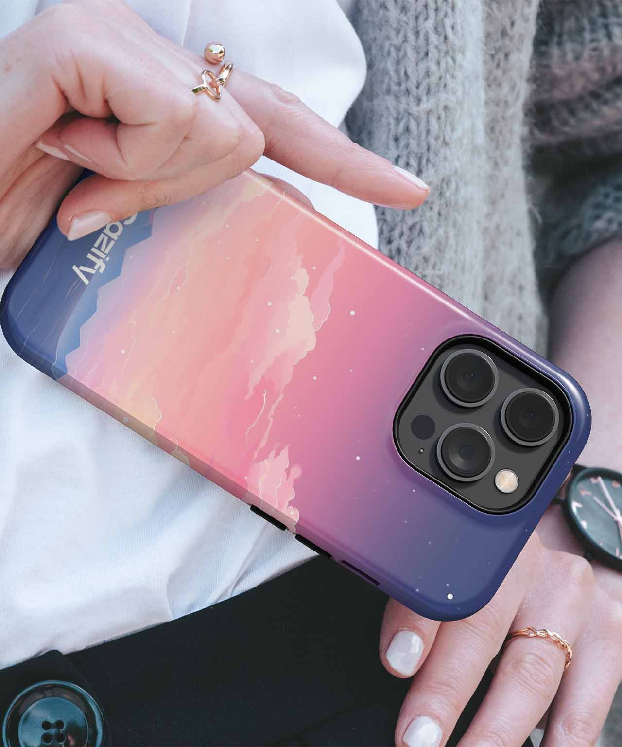 Sunset Dreams Over Tranquil Waters iPhone case Case Cazify - Delivery Canada