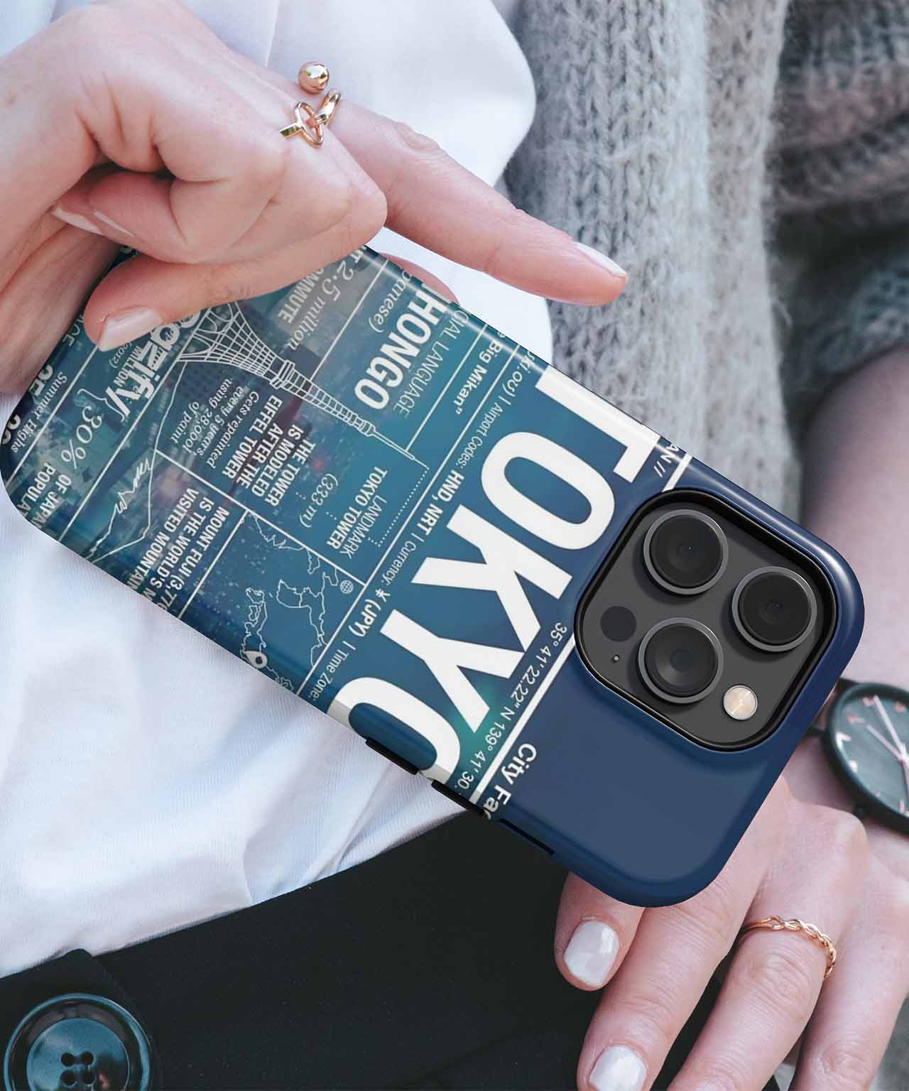 Tokyo's Vibrant Urban Adventure iPhone case Case Cazify - Delivery Canada