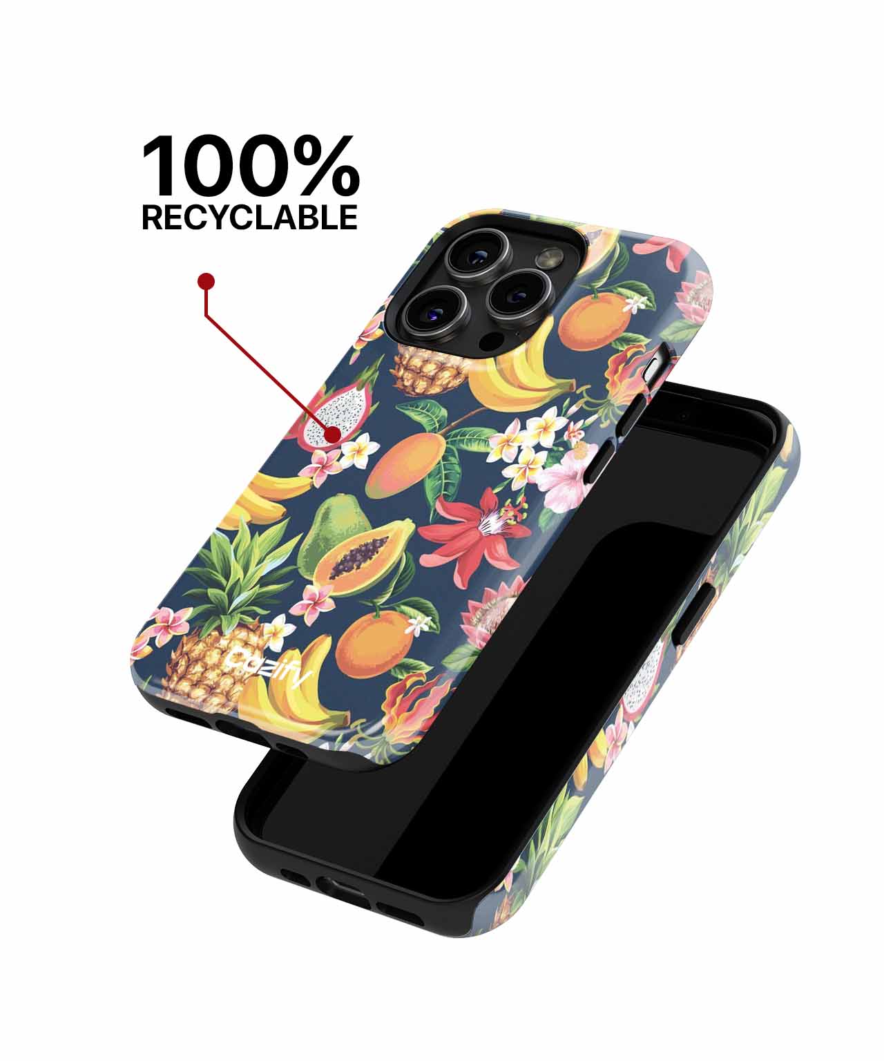 Tropical Fruit Fiesta Party iPhone case Case Cazify - Delivery Canada