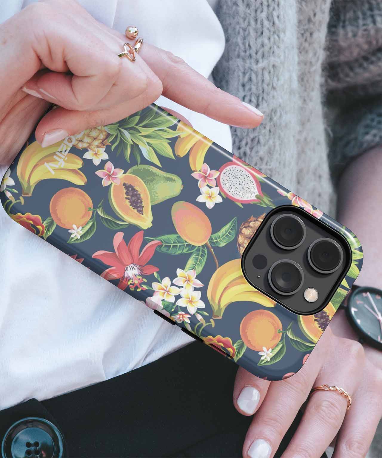 Tropical Fruit Fiesta Party iPhone case Case Cazify - Delivery Canada