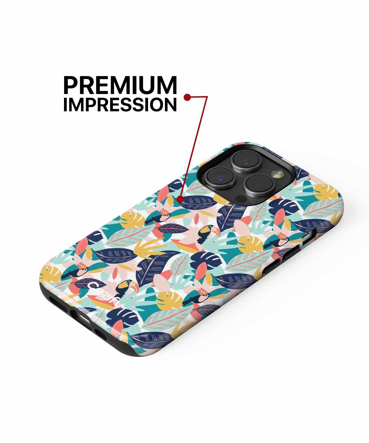 Tropical Jungle Fiesta Party Vibes iPhone case Case Cazify - Delivery Canada