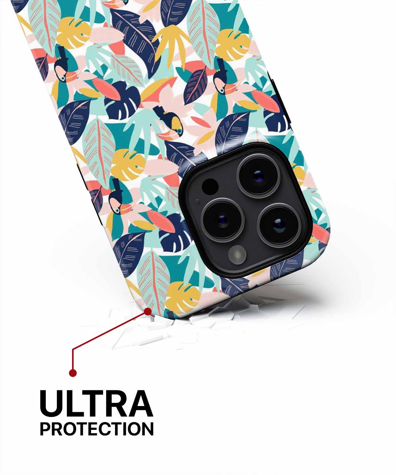 Tropical Jungle Fiesta Party Vibes iPhone case Case Cazify - Delivery Canada