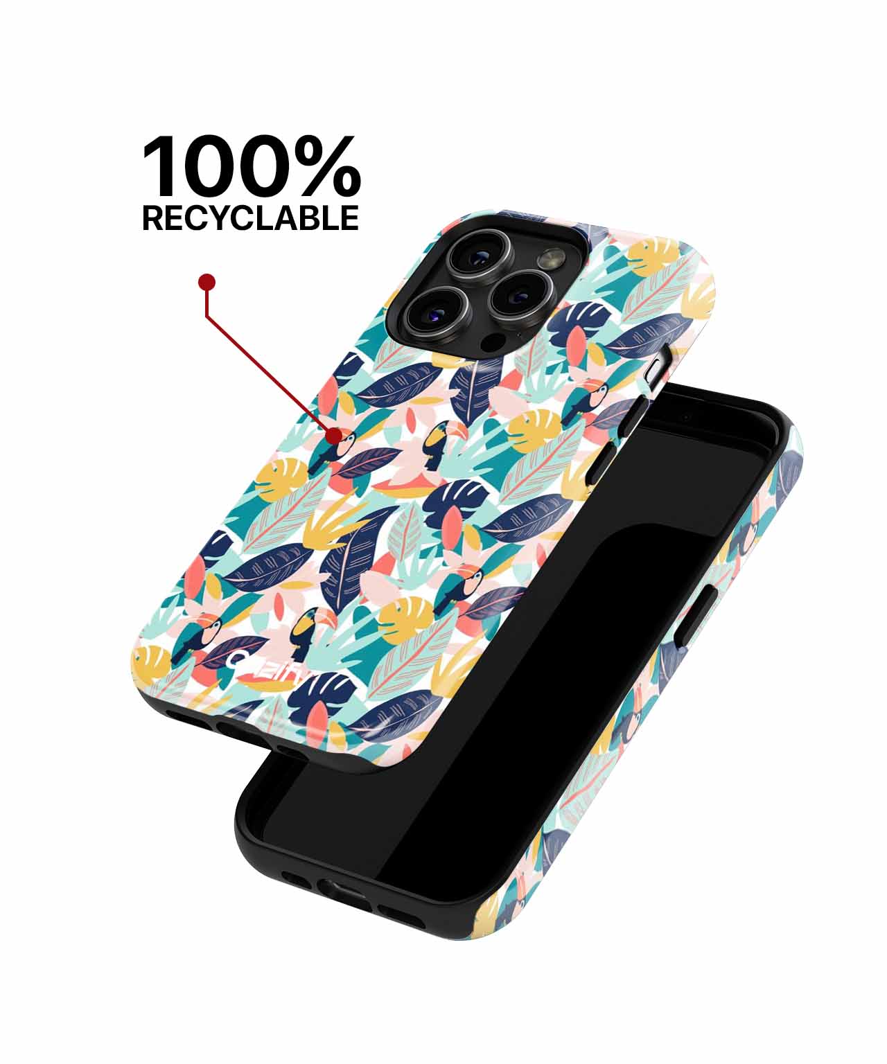 Tropical Jungle Fiesta Party Vibes iPhone case Case Cazify - Delivery Canada