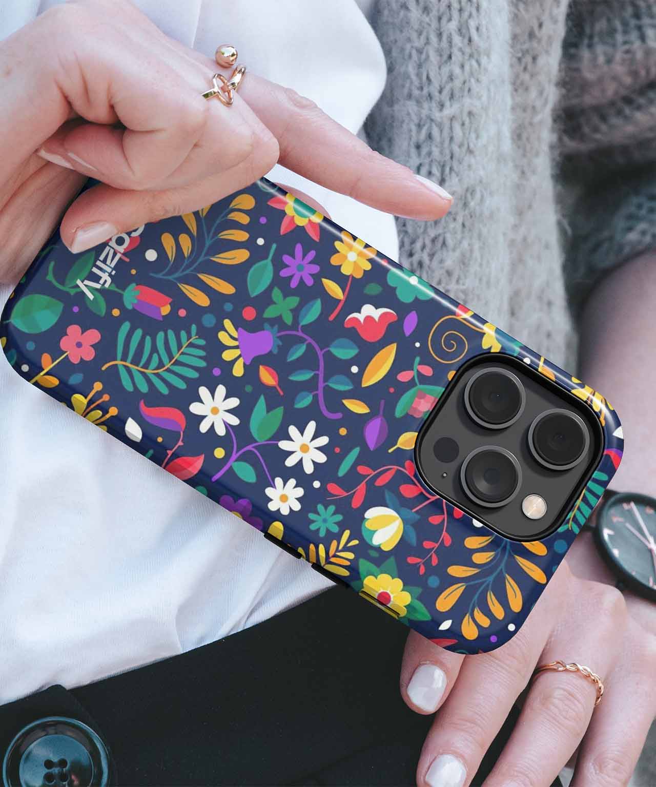 Vibrant Floral Fantasy Party Decor iPhone case Case Cazify - Delivery Canada