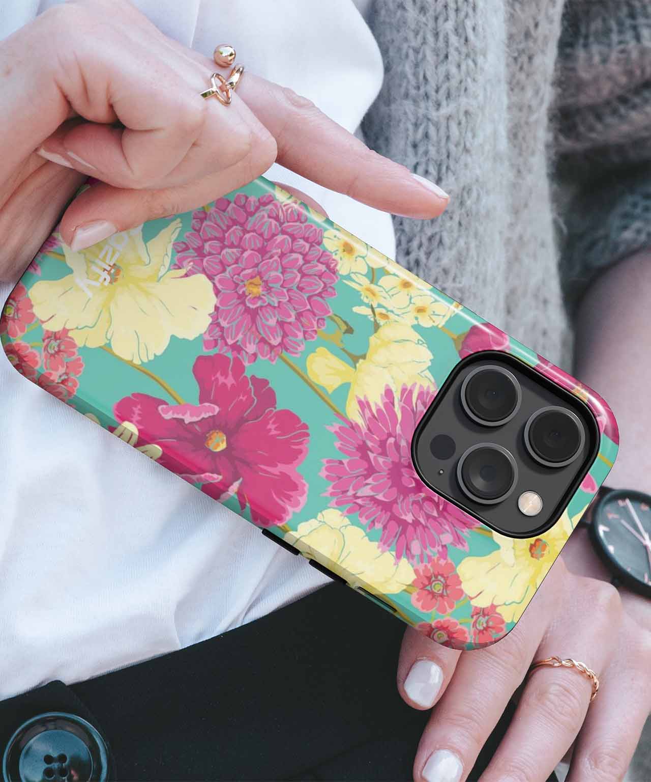 Vibrant Floral Fiesta for Every Occasion iPhone case Case Cazify - Delivery Canada