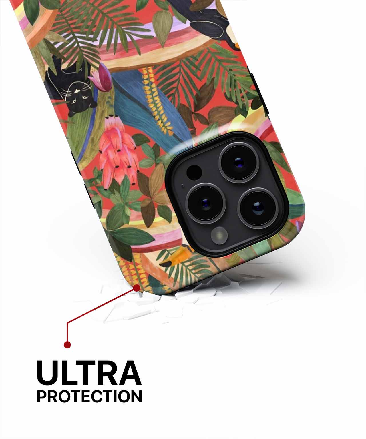 Vibrant Jungle Friends Adventure iPhone case Case Cazify - Delivery Canada