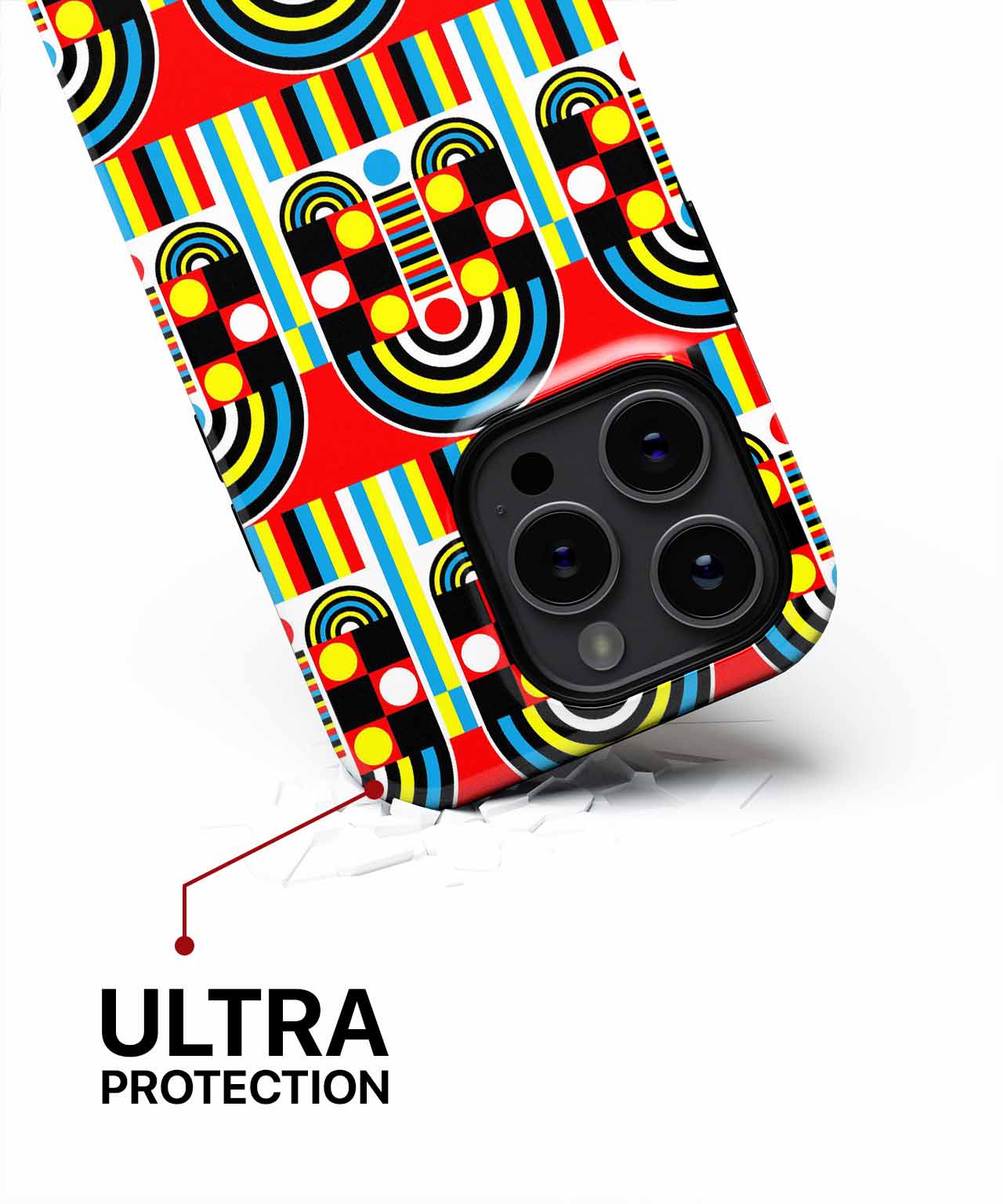 Vibrant Retro Rainbow Road Trip iPhone case Case Cazify - Delivery Canada