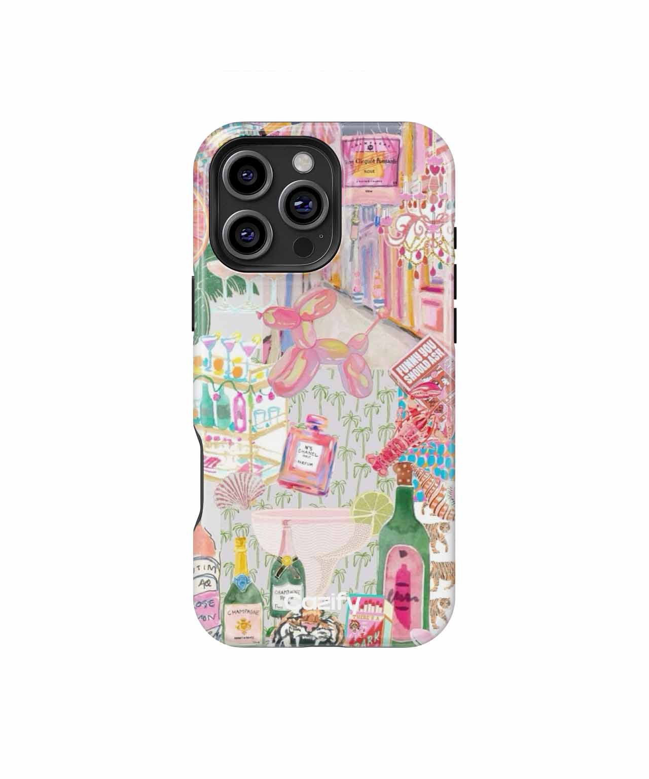 Vibrant tropical party vibes galore iPhone case Case Cazify - Delivery Canada