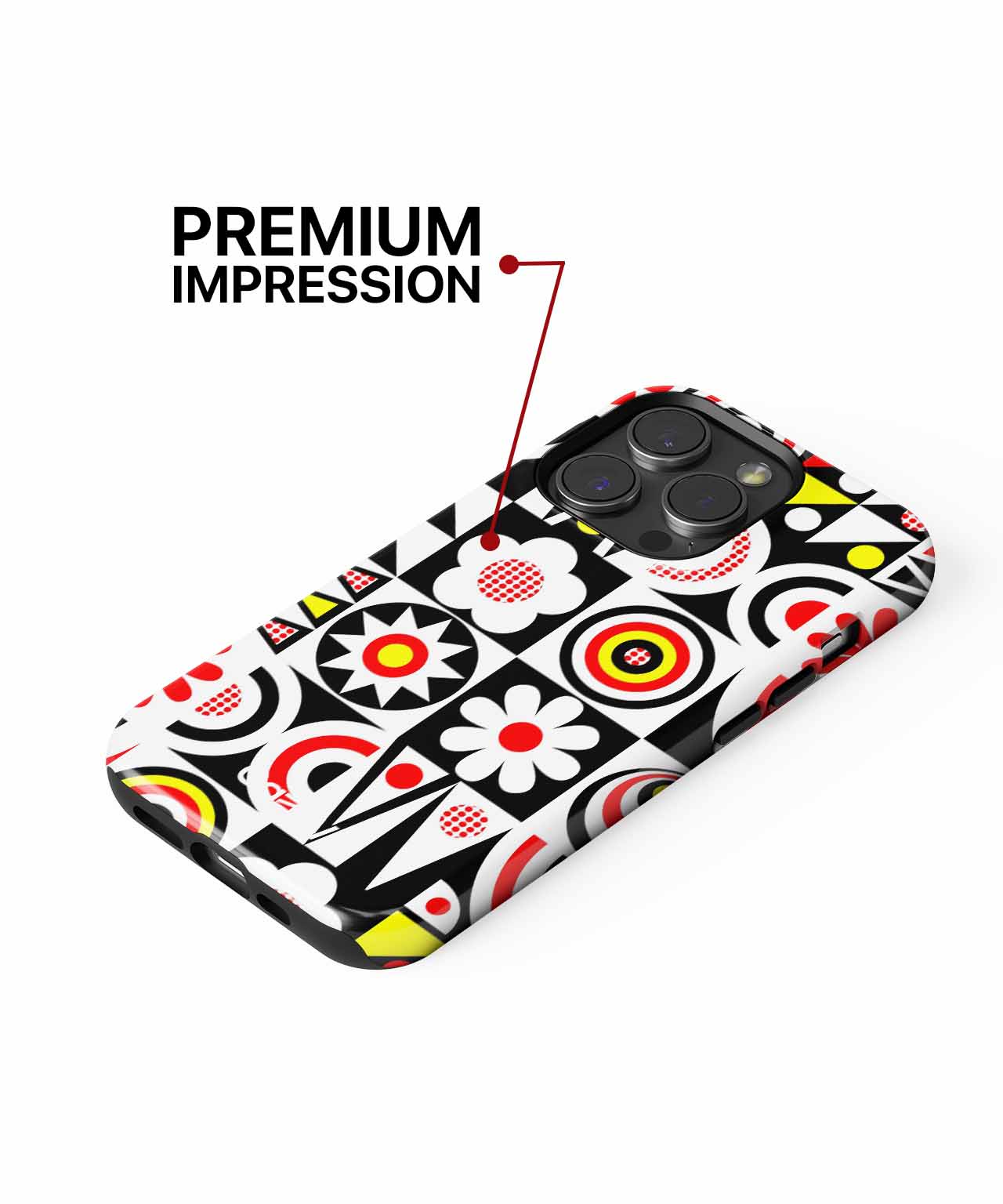 Vibrant Whimsical Flower Power Design iPhone case Case Cazify - Delivery Canada