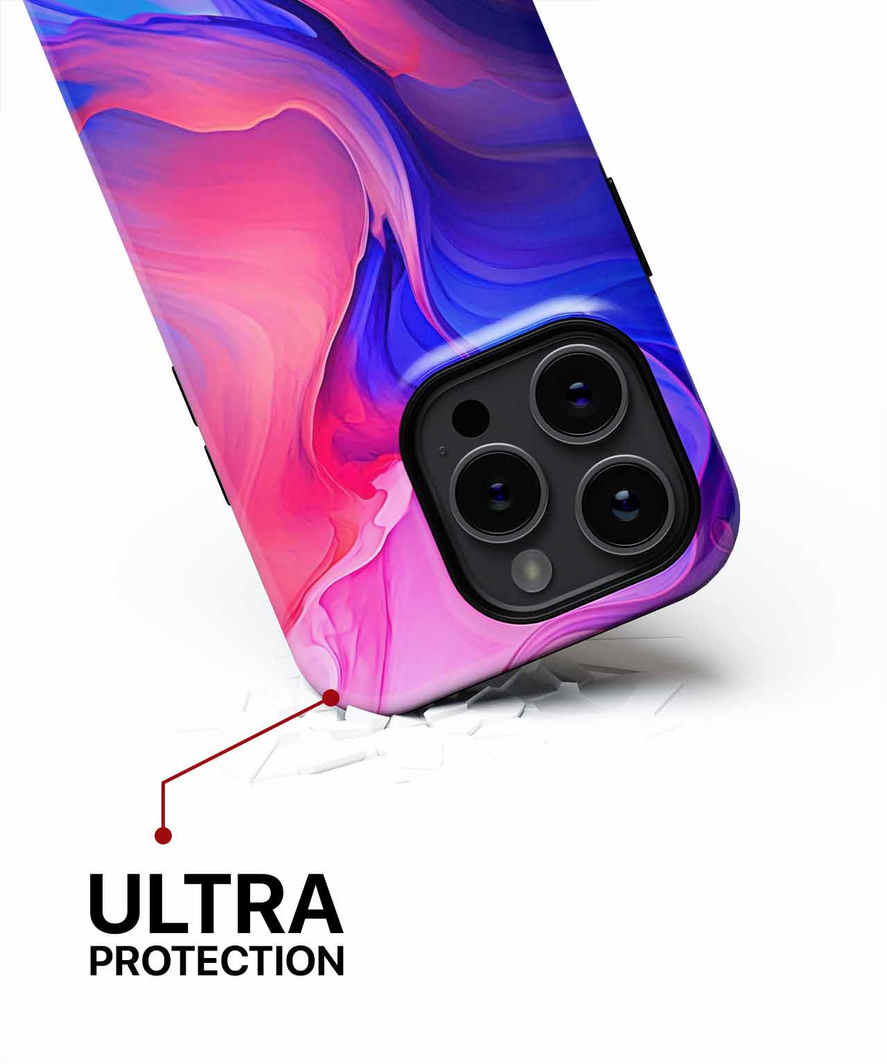 Vivid Swirls of Colorful Bliss iPhone case Case Cazify - Delivery Canada