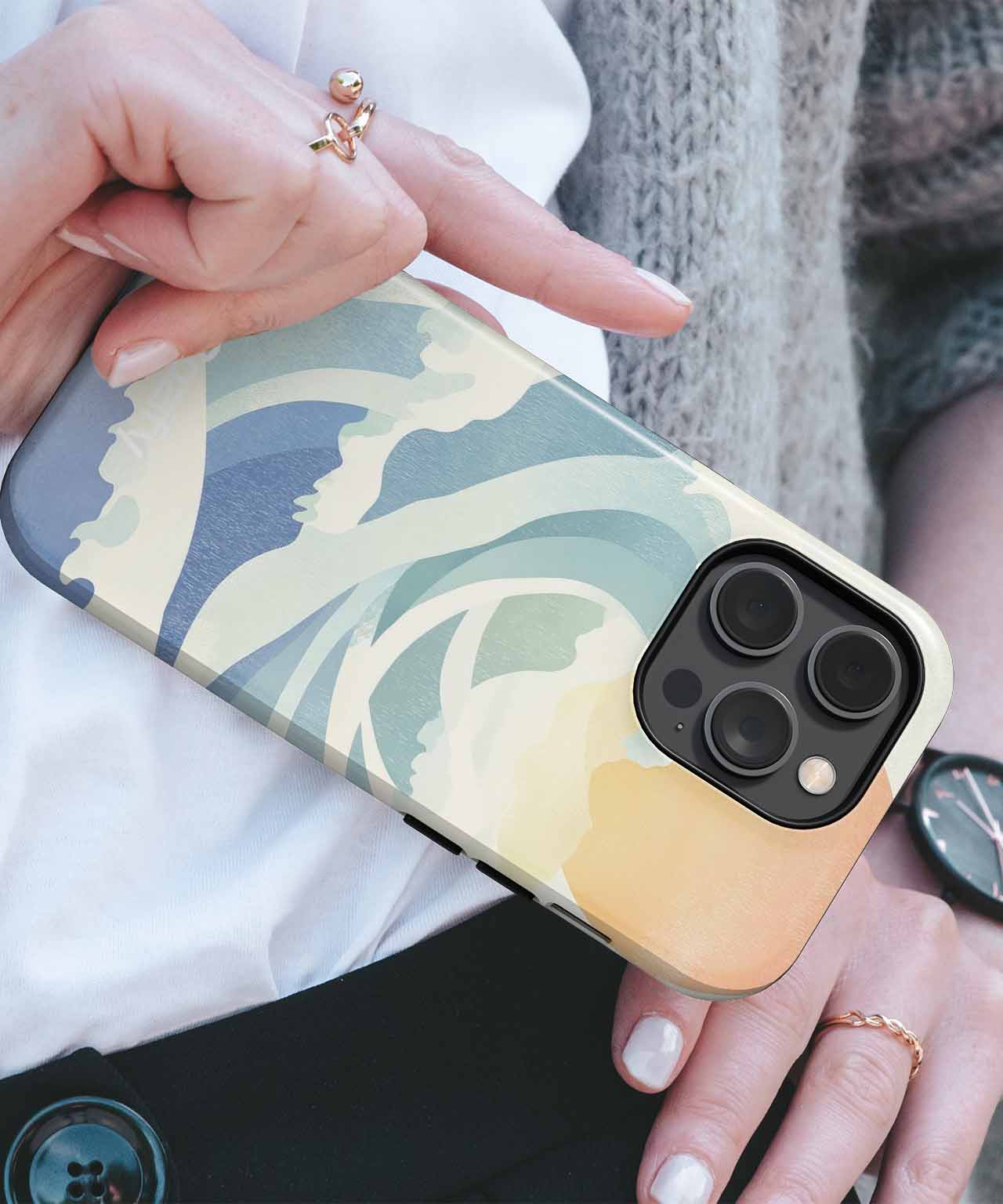 Waves That Dance With The Sun iPhone case Case Cazify - Delivery Canada