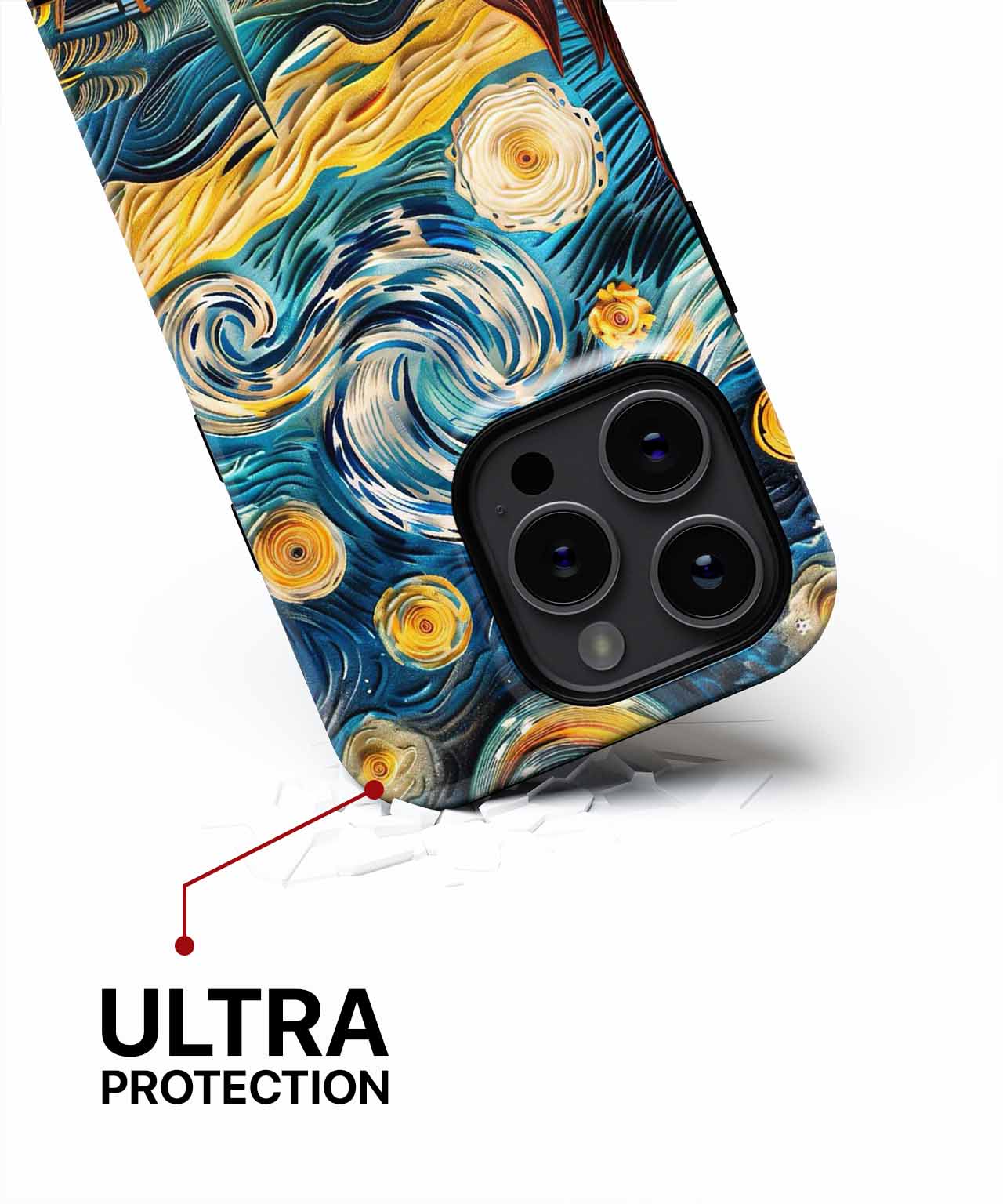 Whirling Stars and Cozy Villages iPhone case Case Cazify - Delivery Canada
