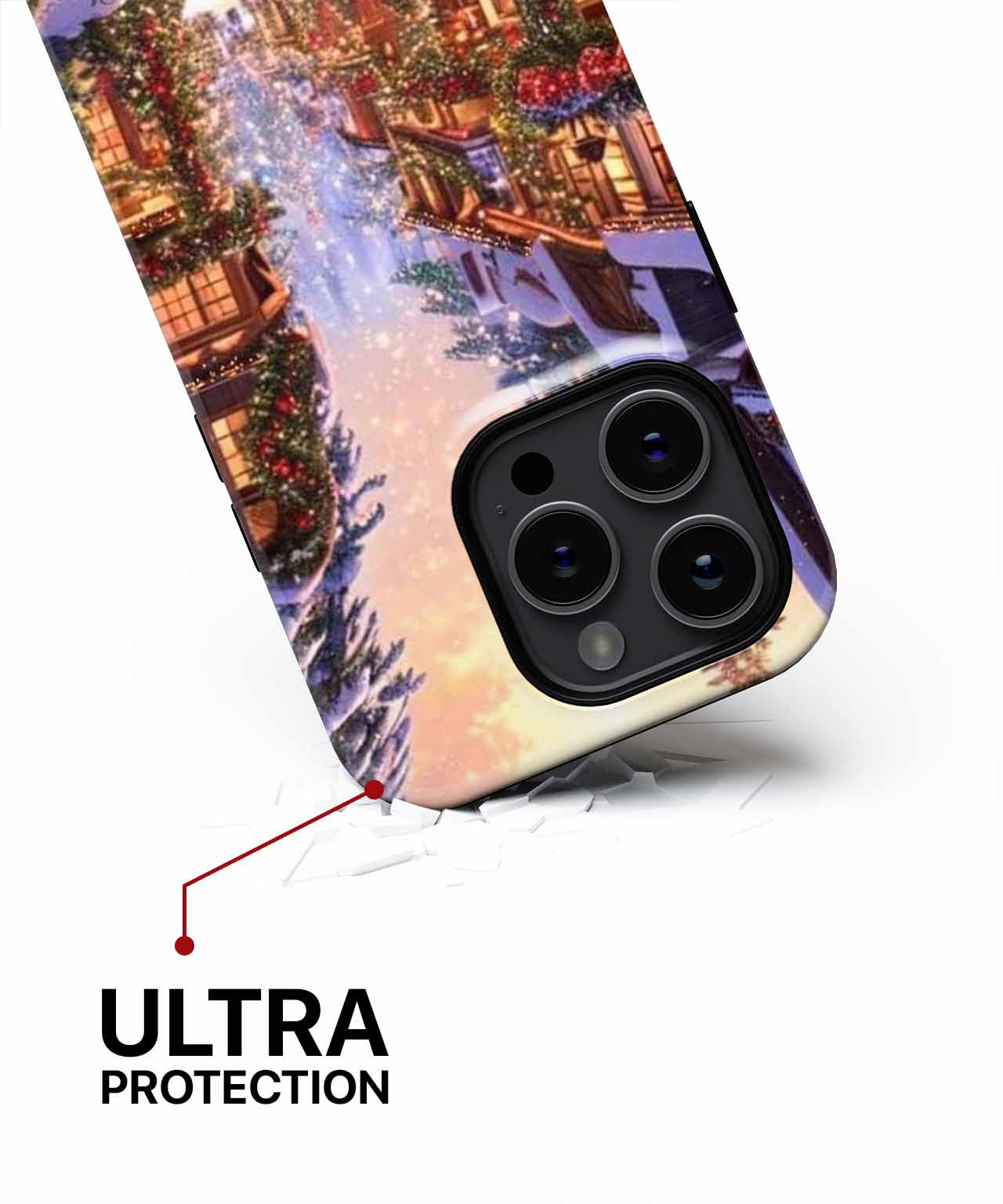 Winter Wonderland with Sparkling Lights iPhone case Case Cazify - Delivery Canada
