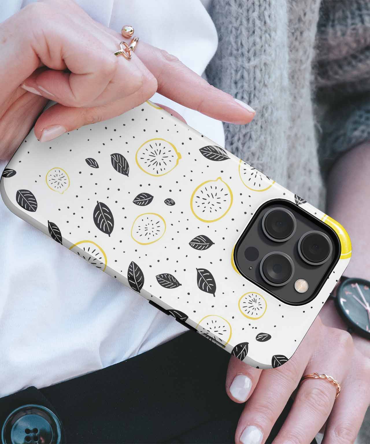 Zesty Lemon Party Vibes iPhone case Case Cazify - Delivery Canada