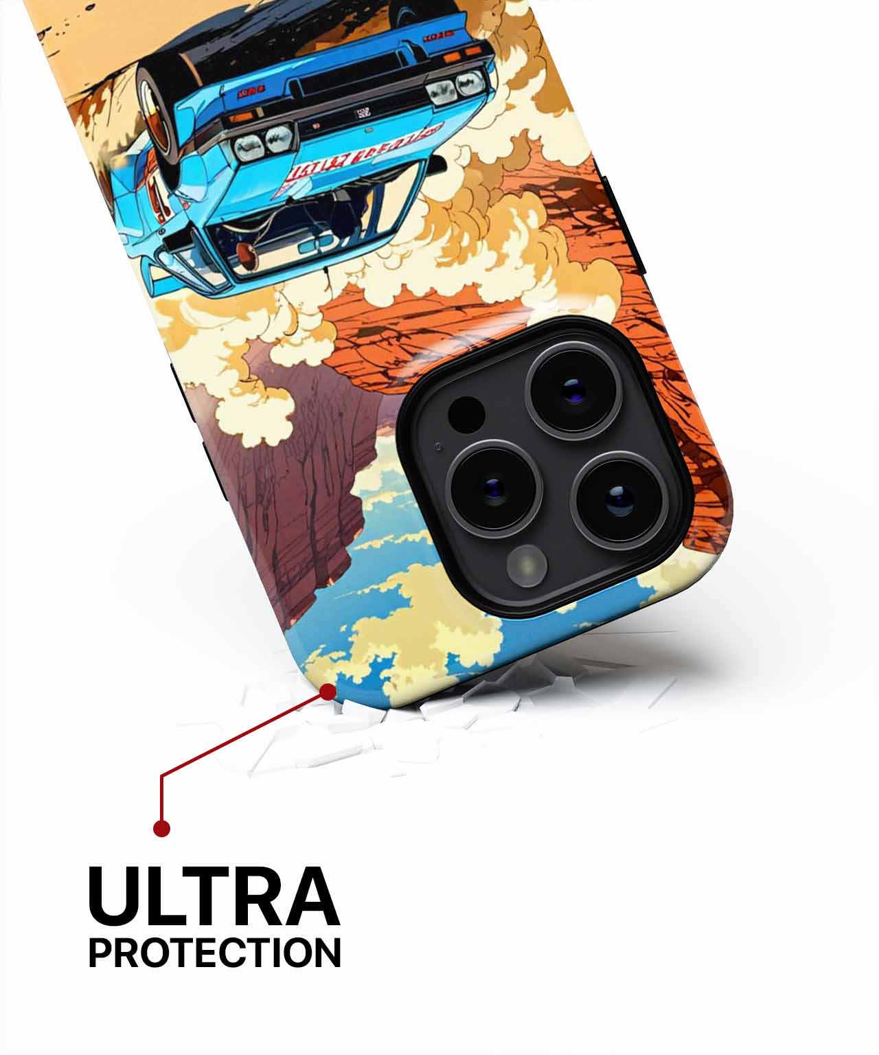 Zooming Through Dusty Canyons with Style iPhone case Case Cazify - Delivery Canada