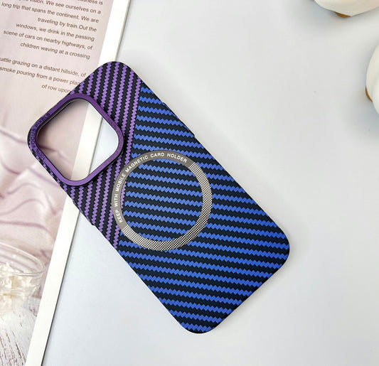 a cell phone case with a ring on it