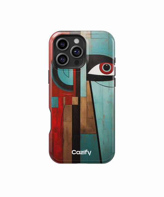 Abstract Eye Popping Color Mashup iPhone case Case Cazify - Delivery Canada