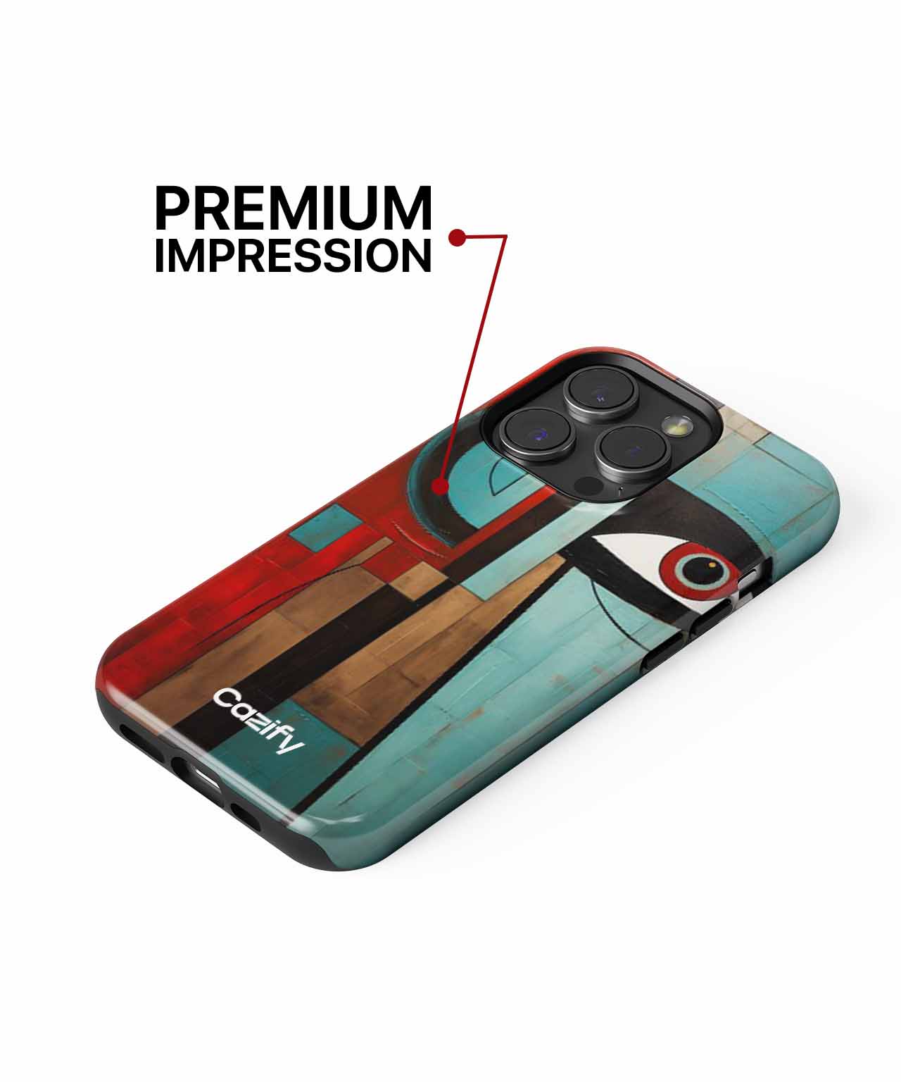 Abstract Eye Popping Color Mashup iPhone case Case Cazify - Delivery Canada