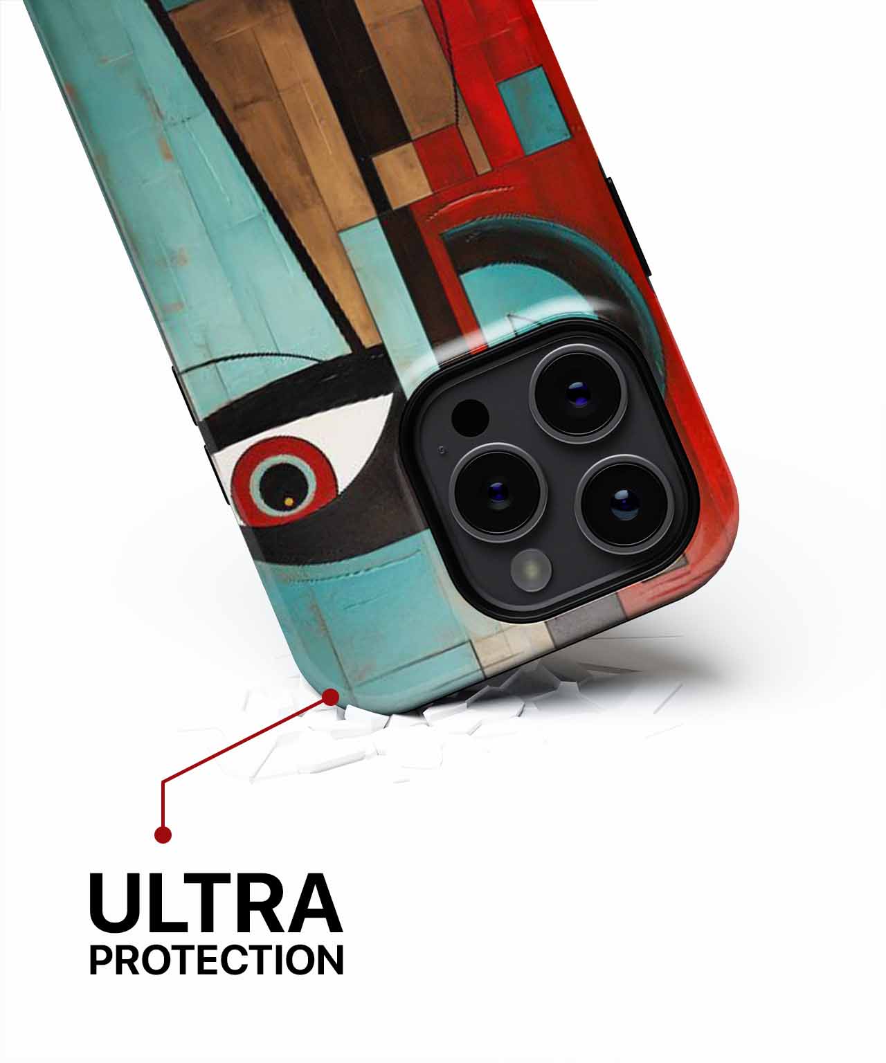 Abstract Eye Popping Color Mashup iPhone case Case Cazify - Delivery Canada