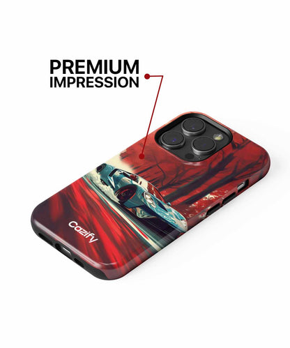 Adrenaline Pumping Autumn Drive iPhone case Case Cazify - Delivery Canada