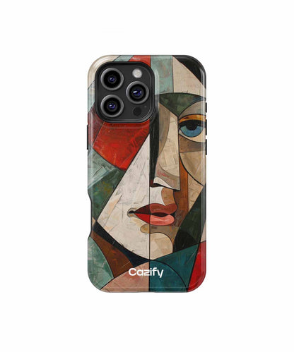 Artful Puzzle of Mysterious Colors iPhone case Case Cazify - Delivery Canada
