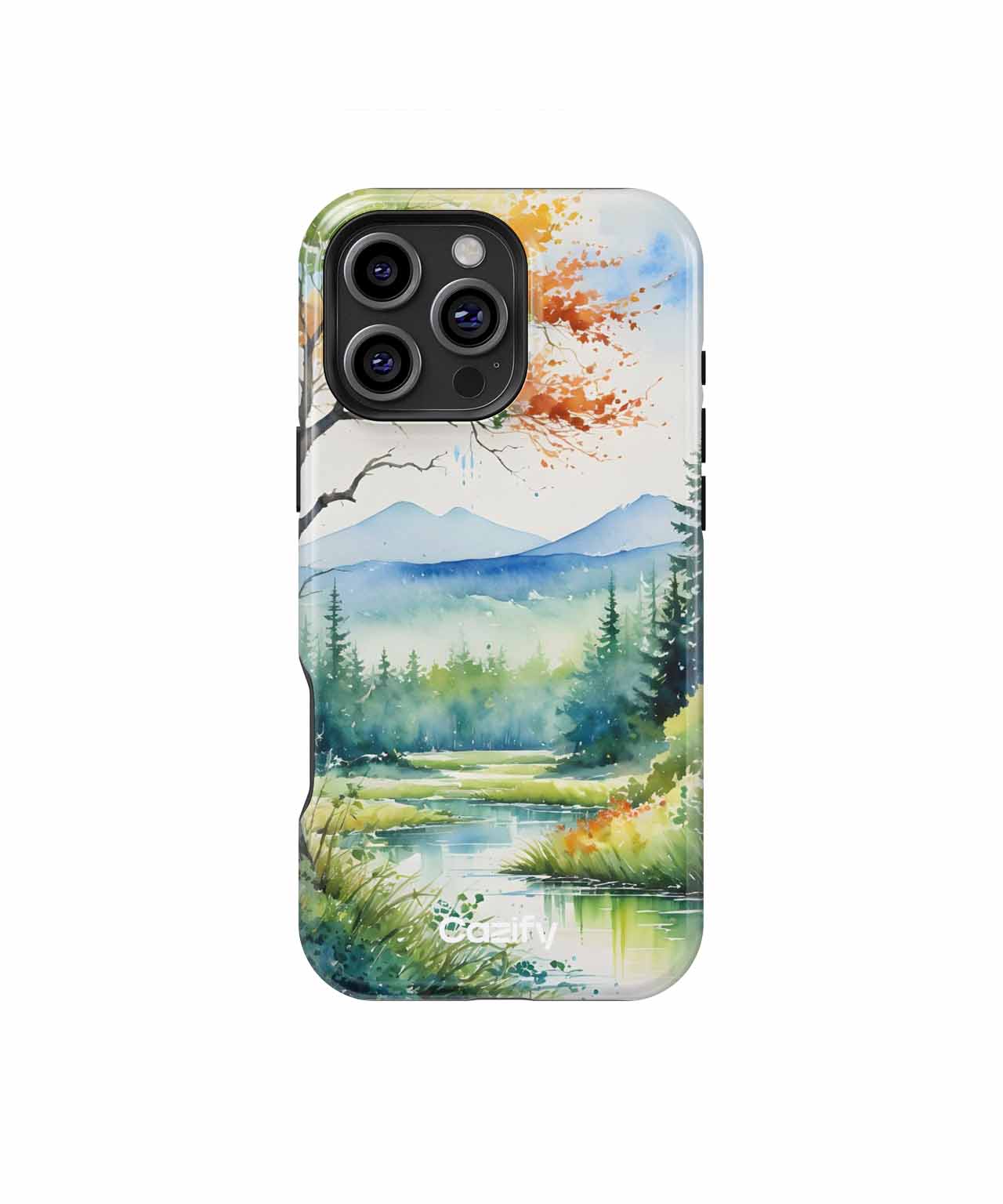 Autumn's Vibrant Nature Symphony iPhone case Case Cazify - Delivery Canada