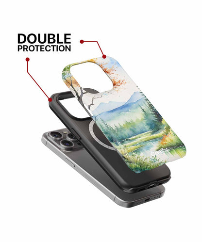 Autumn's Vibrant Nature Symphony iPhone case Case Cazify - Delivery Canada