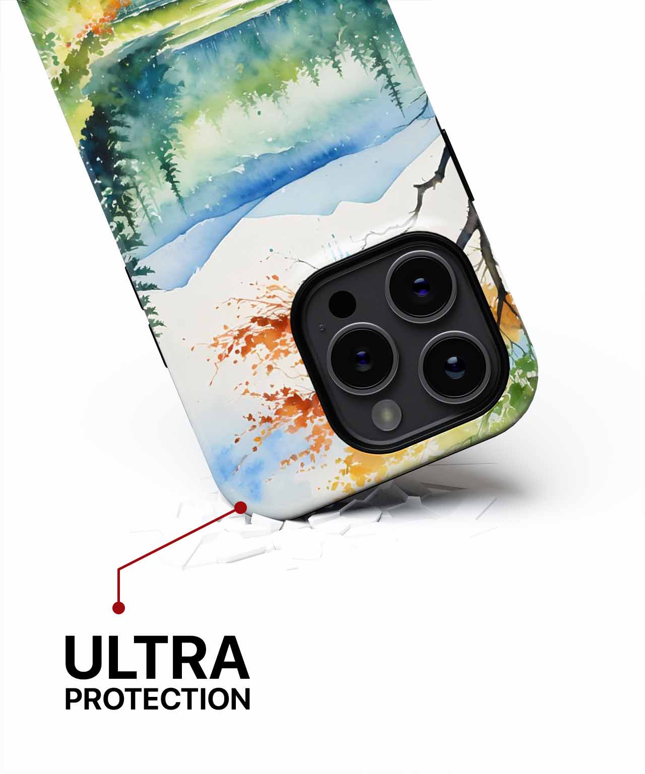 Autumn's Vibrant Nature Symphony iPhone case Case Cazify - Delivery Canada