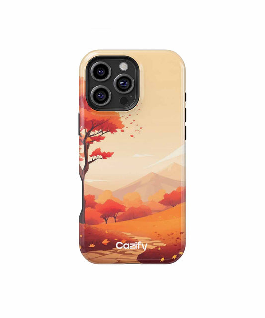 Autumn's Whimsical Orange Wonderland iPhone case Case Cazify - Delivery Canada