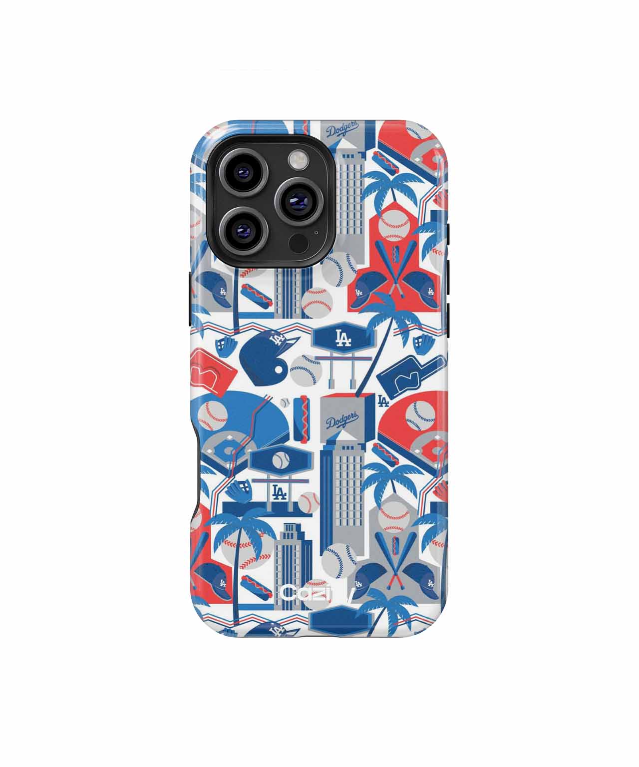 Baseball Paradise with Palm Trees iPhone case Case Cazify - Delivery Canada