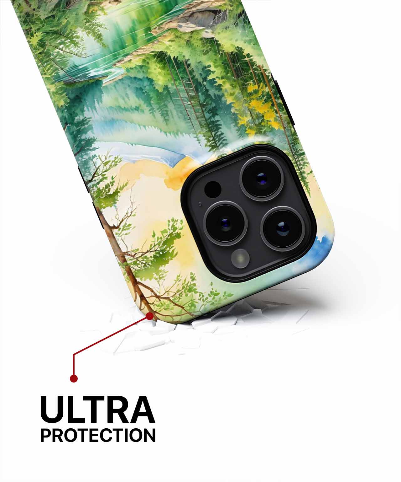 Bearly Having a Splash in Nature iPhone case Case Cazify - Delivery Canada