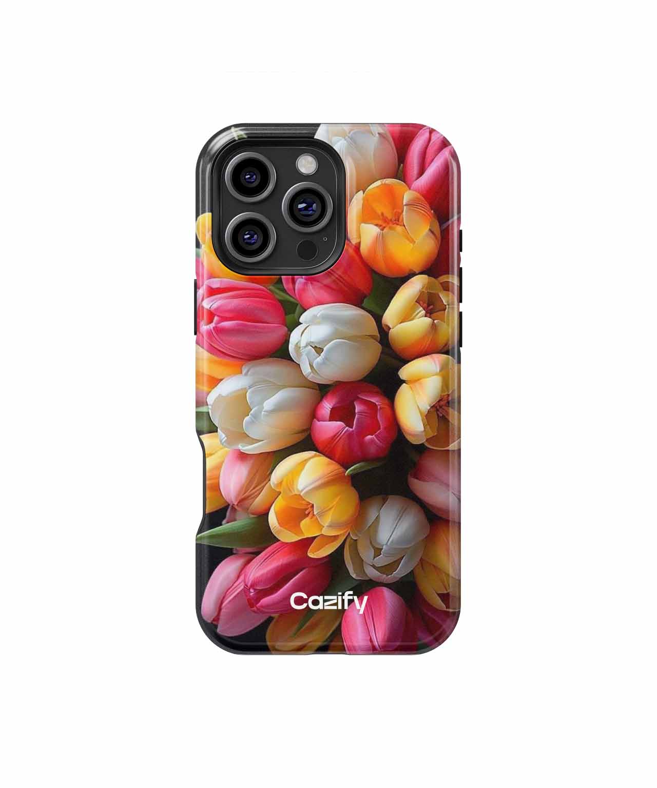 Beautiful Bouquet of Colorful Tulips iPhone case Case Cazify - Delivery Canada
