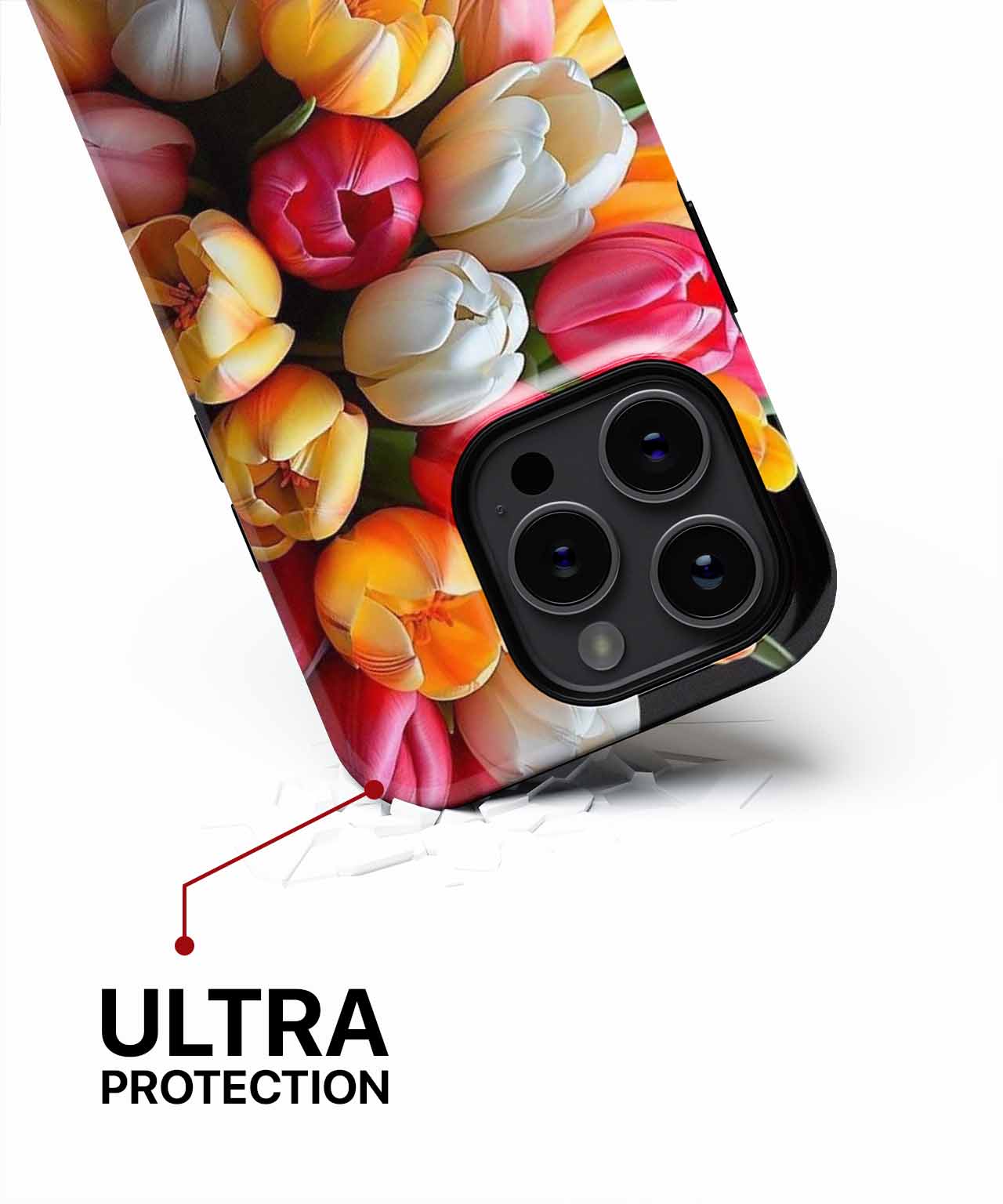 Beautiful Bouquet of Colorful Tulips iPhone case Case Cazify - Delivery Canada