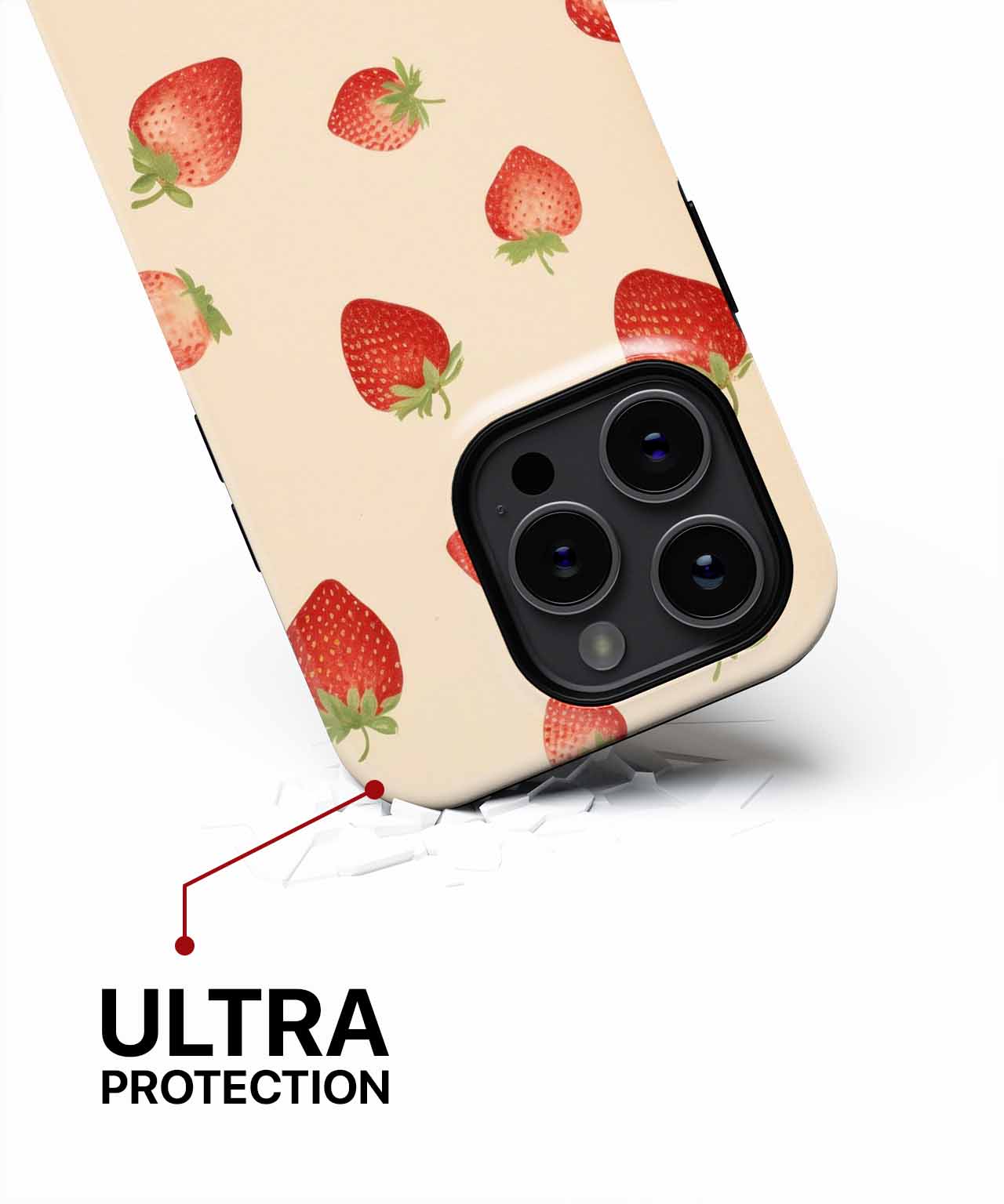 Berry Sweet Strawberry Delightful Pattern iPhone case Case Cazify - Delivery Canada