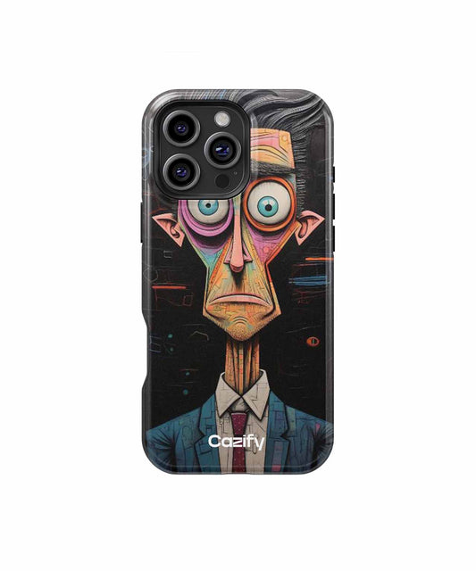 Bewildered Businessman with Quirky Style iPhone case Case Cazify - Delivery Canada