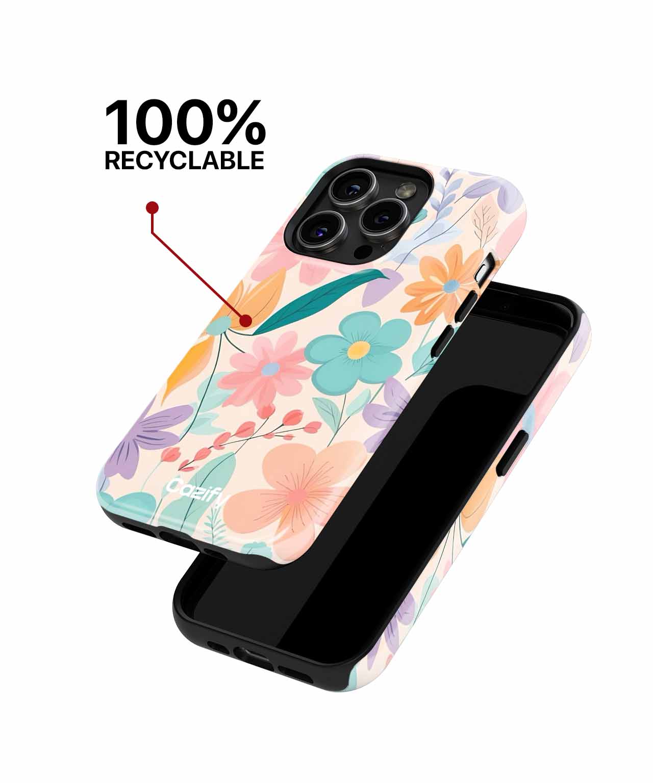 Blissful Blooming Garden Vibes iPhone case Case Cazify - Delivery Canada